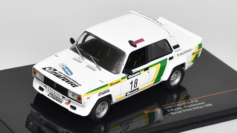 Lada 2105 VFTS #18 Rally Barum 1986 Blahna/Schovanek 1:43 - IXO Models 