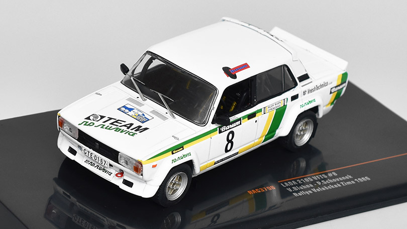 Lada 2105 VFTS #8 Rally Valašskaá Zima 1986 Blahna/Schovanek 1:43 - IXO Models 