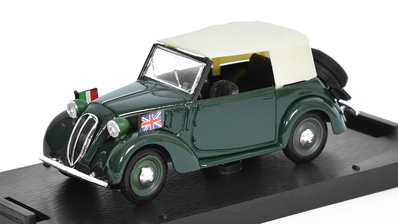 Fiat 1100 508C Cabriolet Carpo Diplomatico 1937 1:43 - Brumm