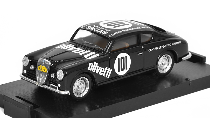 Lancia Aurelia B20 Coupe #101 Carrera Panamericana Mexico 1951 1:43 - Brumm 