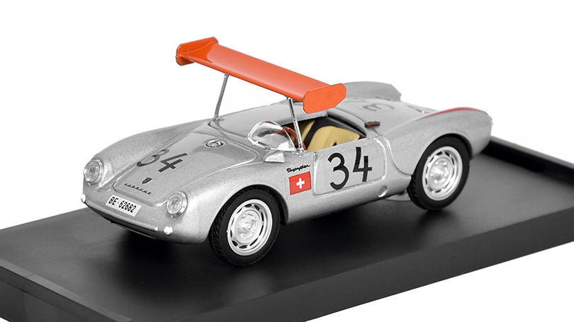 Porsche 550RS Spyder #34 1000km Nurburgring 1956 Michael May 1:43 - Brumm