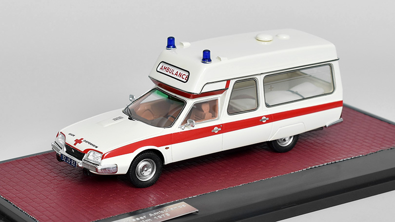 Citroen CX 2000 Visser Ambulance Goor-Diepenheim 1:43 - MATRIX BAZAROVÉ ZBOŽÍ