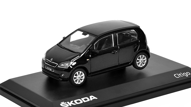 Škoda Citigo 5D černá 1:43 - Abrex