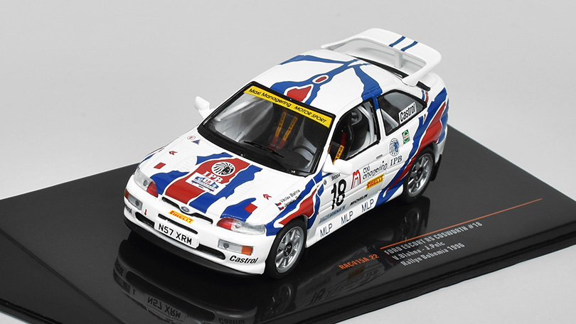 Ford Escort RS Cosworth #18 Rallye Bohemia 1996 Blahna/Pelc 1:43 - IXO Models