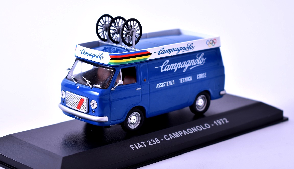 Fiat 238 CAMPAGNOLO - 1972 1:43 časopis s modelem BAZAROVÉ ZBOŽÍ