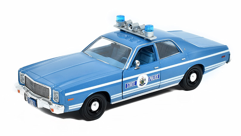 Plymouth Fury Main State Policie 1978 1:24 - GreenLight BAZAROVÉ ZBOŽÍ