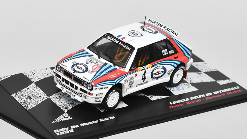 Lancia Delta HF Integrale Monte Carlo 1:43 časopis v polštině s modelem #4