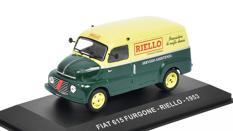 Fiat 615 1953 Furgone Riello 1:43 - časopis s modelem BAZAROVÉ ZBOŽÍ