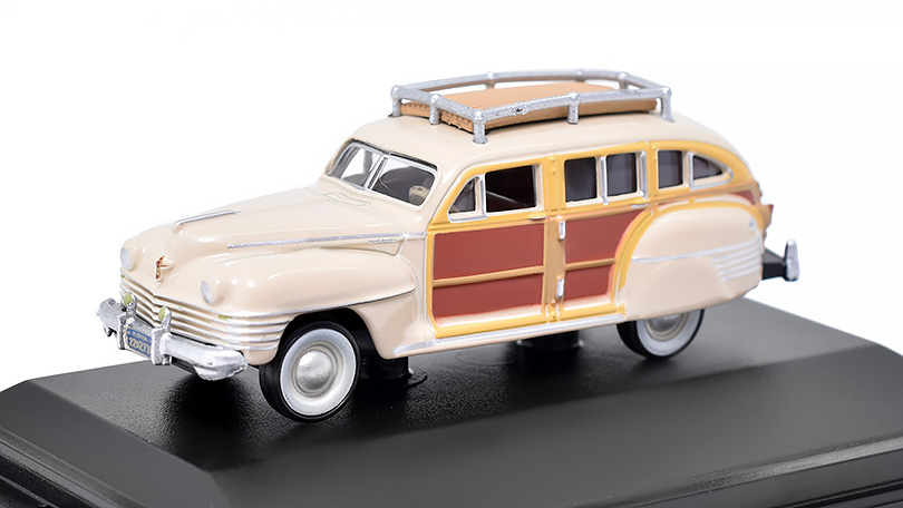 Chrysler Town and Country 1942 béžový 1:87 - Oxford BAZAROVÉ ZBOŽÍ