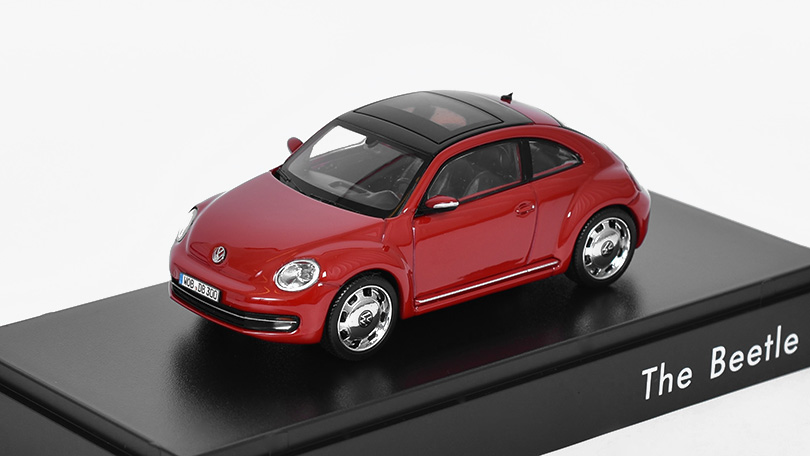 Volkswagen New Beetle 2012 červená 1:43 - Schuco BAZAROVÉ ZBOŽÍ