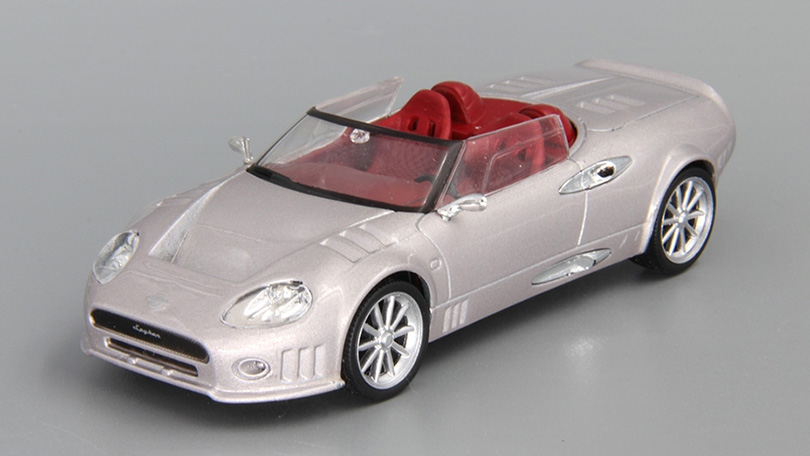 Spyker C12 Spyder 1:43 - Superauta DeAgostini časopis s modelem BAZAROVÉ ZBOŽÍ