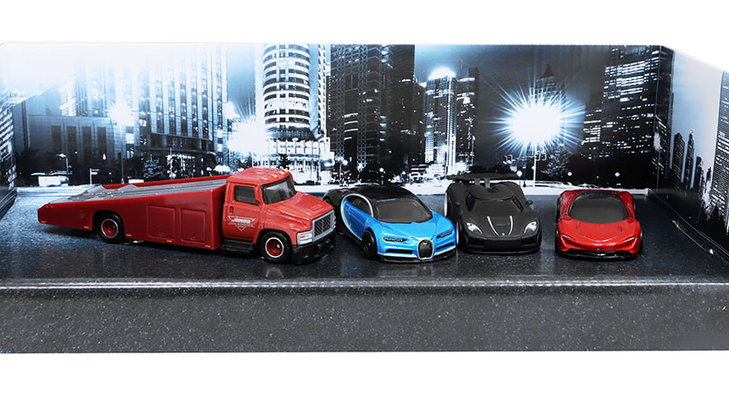 Sada: Bugatti Chiron + Koenigsegg Agera + McLaren 1:64 Hot Wheels BAZAROVÉ ZBOŽÍ