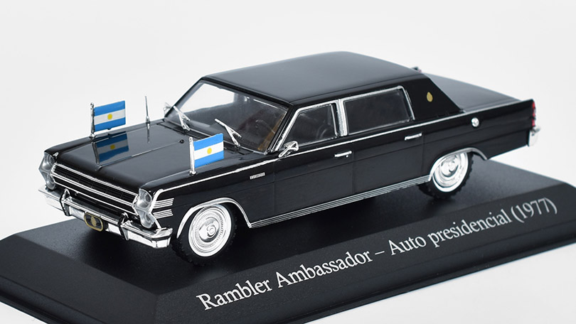 Rambler Ambassador 1977 auto presidencial 1:43  časopis s modelem BAZAROVÉ ZBOŽÍ