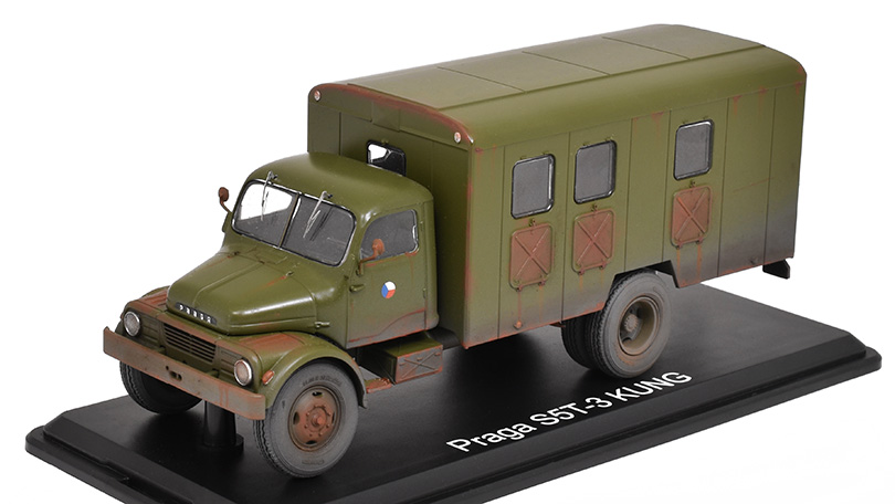 Praga-S5T-3 Kung 1:43 - Ručně upravený model BAZAROVÉ ZBOŽÍ