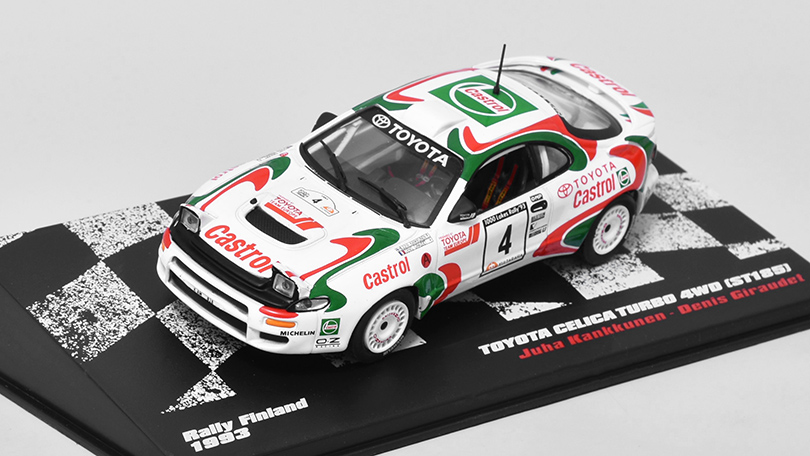 Toyota Celica Turbo 4WD ST185 #4 1:43 DeAgostini časopis s modelem #45