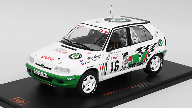 Škoda Felicia Kit Car #16 Tour de Corse 1995 1:18 - IXO Models BAZAROVÉ ZBOŽÍ