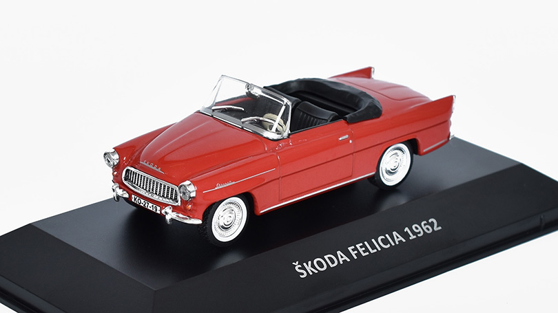 Škoda Felicia 1962 1:43 Kaleidoskop slavných vozů časopis #23 BAZAROVÉ ZBOŽÍ