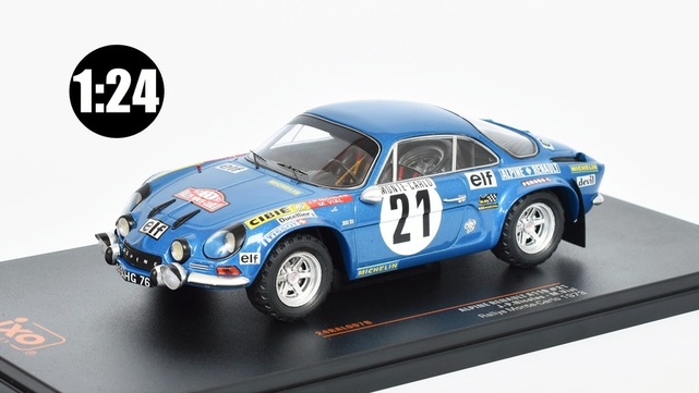 Renault Alpine A110 #21, Rallye Monte Carlo 1:24 - IXO Models BAZAROVÉ ZBOŽÍ