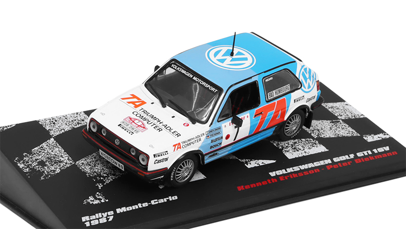 Volkswagen Golf GTI 16V 1987 1:43 DeAgostini časopis s modelem #39 BAZAROVÉ ZBOŽ