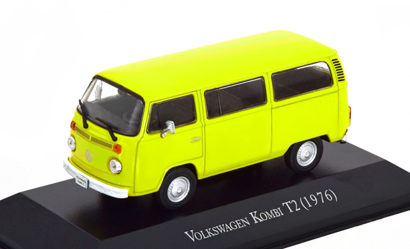 Volkswagen Kombi T2 1976 1:43 - Altaya časopis s modelem BAZAROVÉ ZBOŽÍ