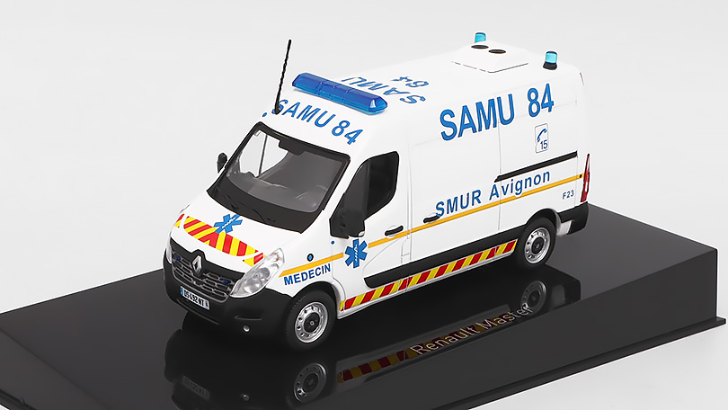 Renault Master Ambulance SAMU 84 2014 1:43 - NOREV BAZAROVÉ ZBOŽÍ