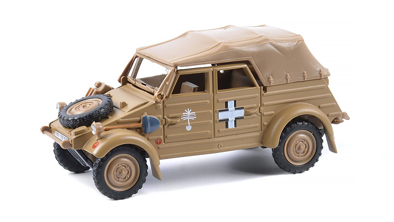 Kubelwagen K type 82 4x4 1:43 - Cararama BAZAROVÉ ZBOŽÍ