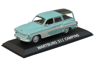 Wartburg 311 Camping 1:43 - Legendární Auta minulé éry časopis s modelem #31