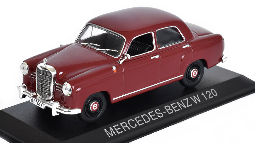 Mercedes-Benz W120 1:43 - Legendární Automobily časopis s modelem