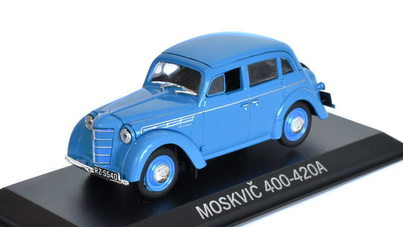 Moskvič 400-420A 1:43 - Legendární Auta minulé éry časopis s modelem #58