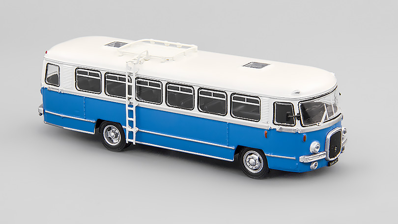 SAN H27 1:72 Kultovní autobusy minulé éry časopis s modelem #25