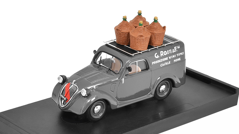 Fiat 500B Furgone Vini Tipici 1950 1:43 - Brumm