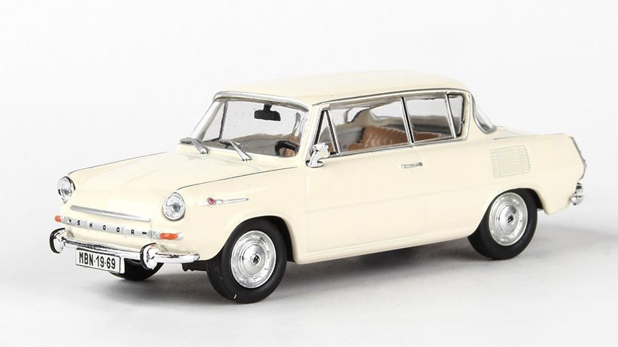 Škoda 1100MBX - 1969 Slonová Kost 1:43 - Abrex