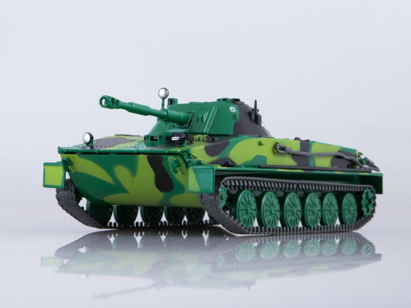 PT-76 - 1:43 - Naše Tanky Časopis s modelem #09