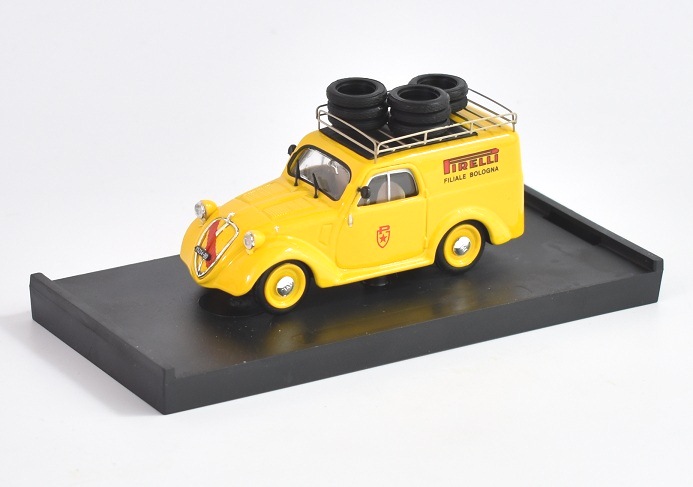 Fiat 500B VAN PIRELLI 1:43 - Brumm