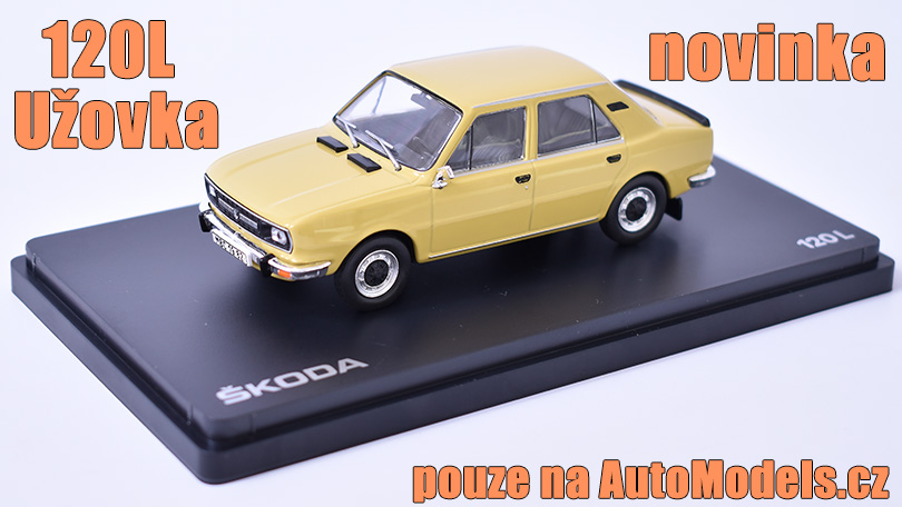 Škoda 120L 1982 Béžová Šampaň - exkluzivní - Abrex 1:43