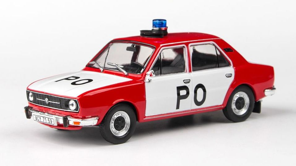 Škoda 105L 1977 Požární Ochrana 1:43 - Abrex