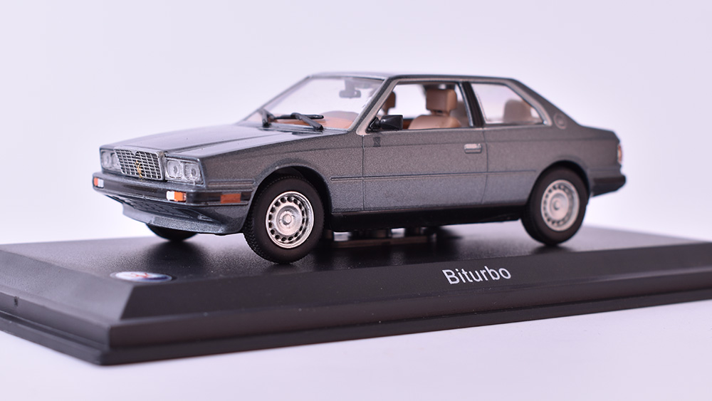 Maserati Biturbo 1:43 - časopis s modelem