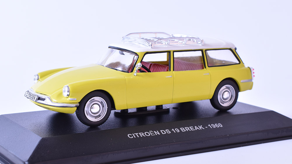 Citroen DS19 Break 1960 - 1:43 Solido časopis AutoModels s modelem 