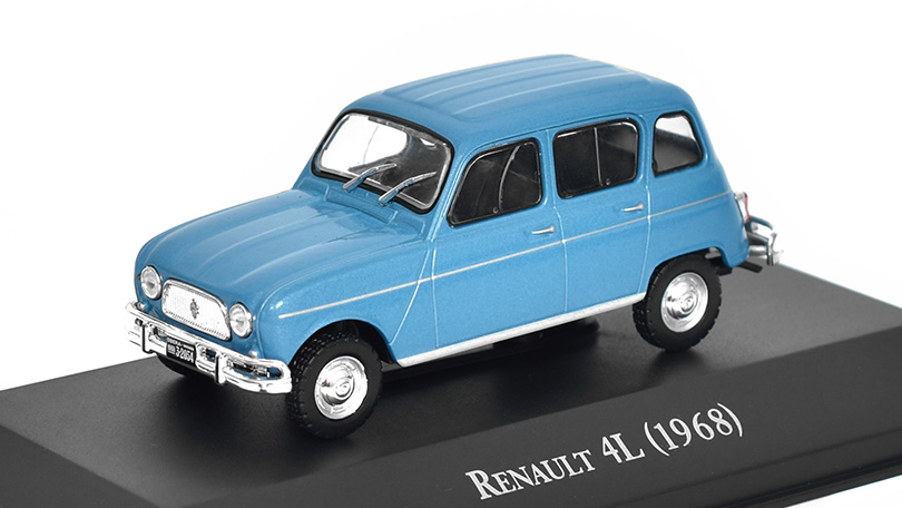 Renault 4L - 1968 1:43 časopis s modelem