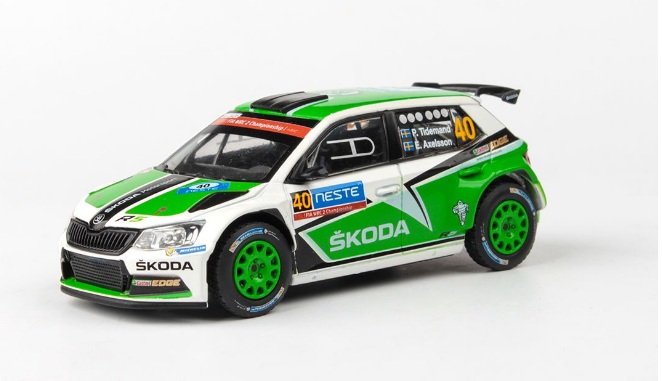 Škoda Fabia III R5 (2015) 1:43 - Neste Oil Rallye 2015 #40 - Abrex