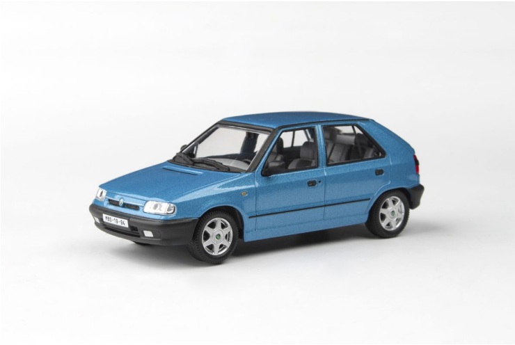 Škoda Felicia 1994 Modrá Laguna Metalíza 1:43 - Abrex