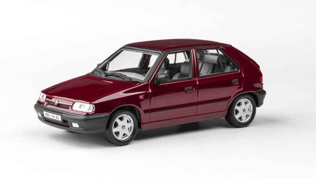 Škoda Felicia 1994 Vínová Solitaire Metalíza 1:43 - Abrex