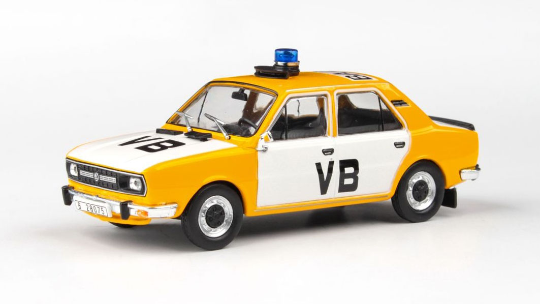 Škoda 120L 1982 - Veřejná Bezpečnost - Abrex 1:43