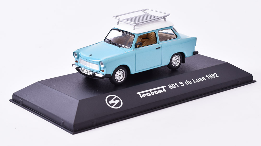 Trabant 601 S de luxe 1:43 Atlas časopis s modelem 