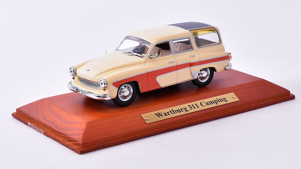 Wartburg 311 Camping 1:43 - Atlas časopis s modelem