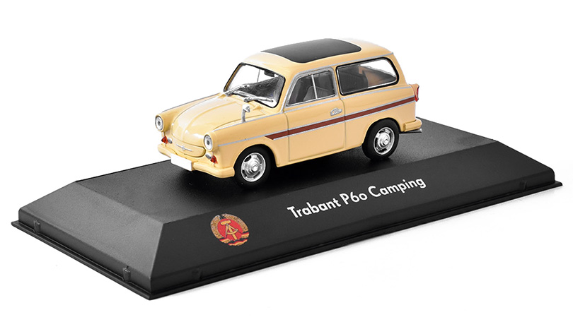 Trabant P60 Camping 1:43 - Atlas časopis s modelem 