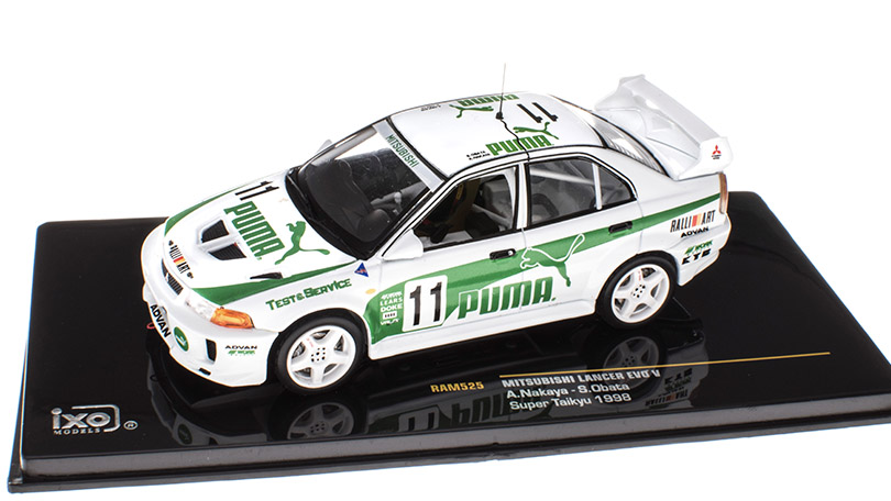 Mitsubishi Lancer EVO V #11 Super Taikyu 1998 1:43 - IXO Models