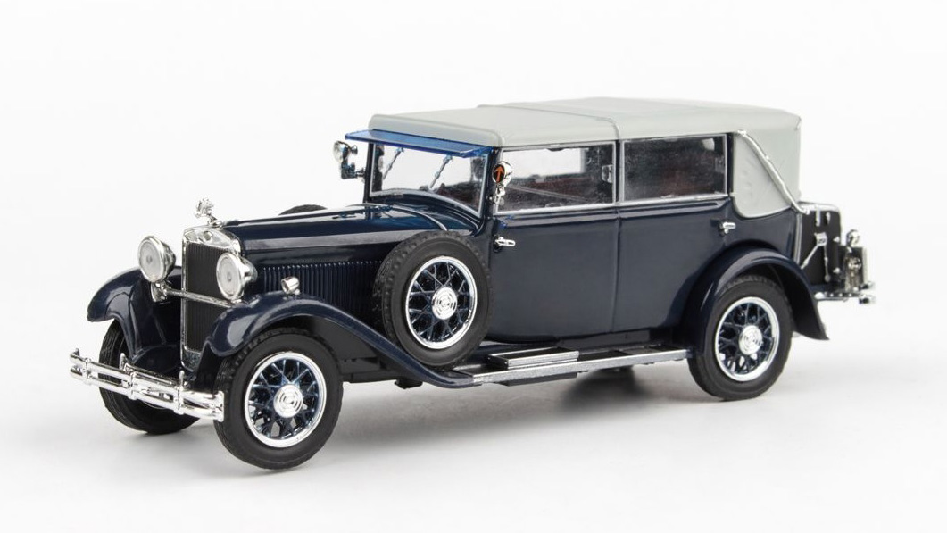 Škoda 860 1932 modrá 1:43 Abrex