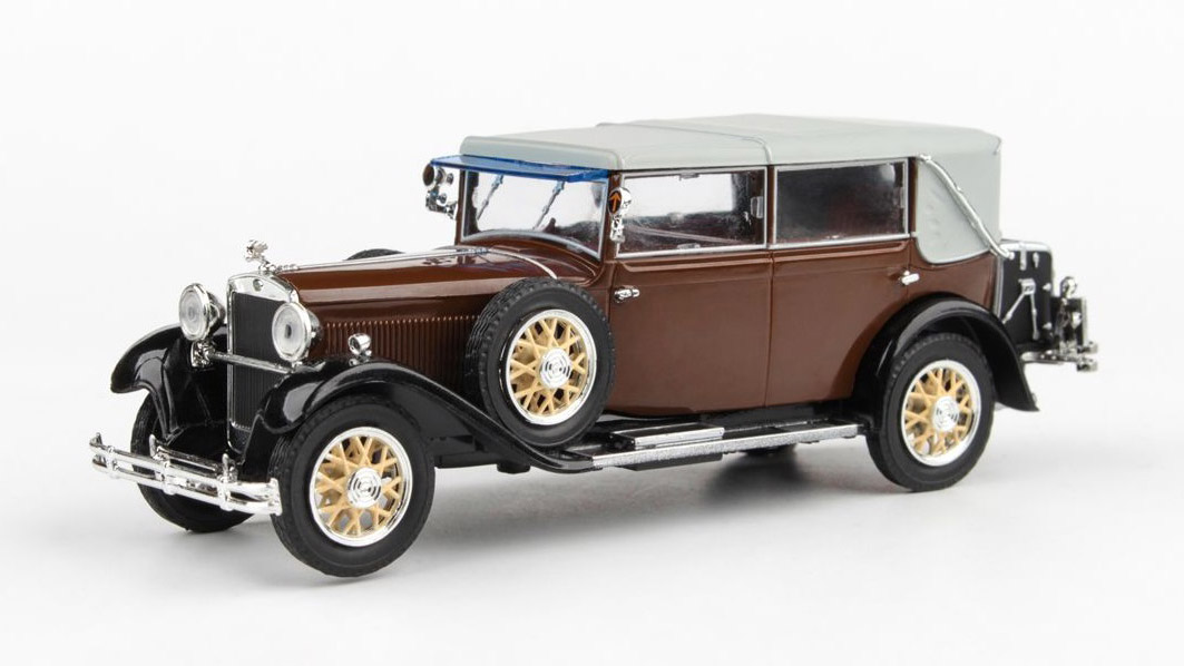 Škoda 860 1932 hnědá 1:43 - Abrex