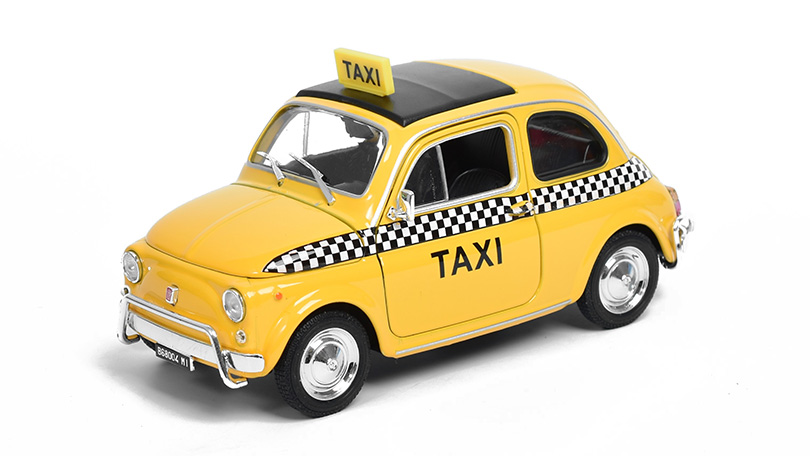 Fiat Nuova 500 Taxi 1:24 - Welly